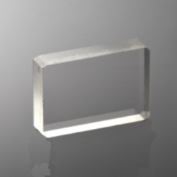 images Image of Calcium Fluoride 38mm x 19mm x 2mm window | Crystran